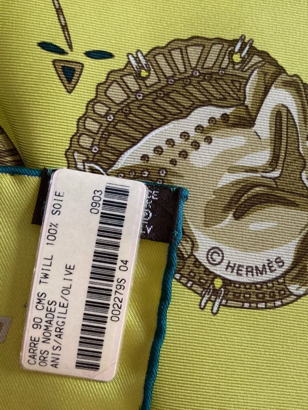 NWT Hermes Ors Nomades Silk Scarf